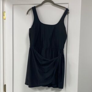 Old Navy Swim suit built in to dress. Very flattering.